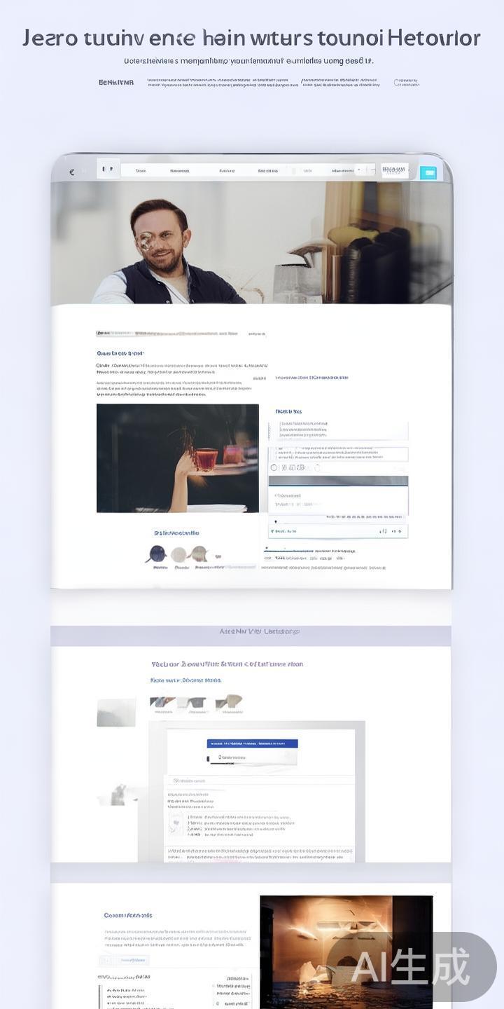网站界面设计直观简洁，用户可以轻松找到感兴趣的内容